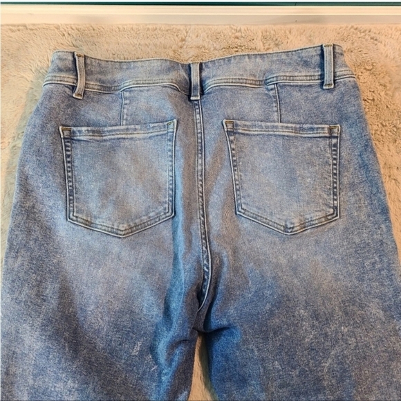 🍁🍂NWOT LANE BRYANT High Rise Jegging Jeans Flex Magic Waistband Stretch 18 - Picture 4 of 8